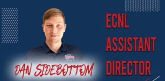 Dan Sidebottom Named Tennessee Soccer Club ECNL Assistant Director Dan Sidebottom New ECNL Assistant Director