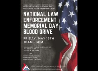 National Peace Officers Memorial Day blood drive May 15 National Peace Officers Memorial Day Blood Drive May 15