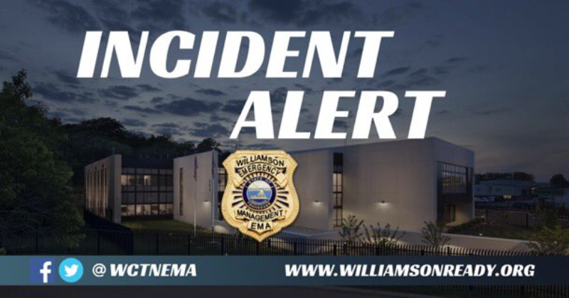 incident alert williamson co emergency management incident alert williamson co emergency management